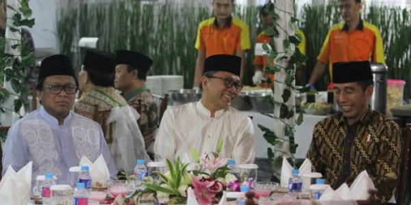 Presiden Hadiri Buka Puasa Bersama di Rumah Dinas Ketua MPR