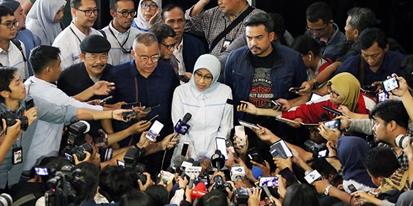 Plt Direktur Utama PT PLN (Persero) Sripeni Inten Cahyani Di Panggil Komisi VII DPR