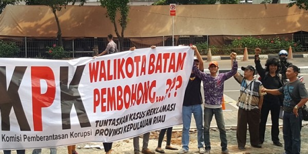 Kasus Reklamasi Kepri, KPK Diminta Usut Dugaan Keterlibatan Wali Kota Batam