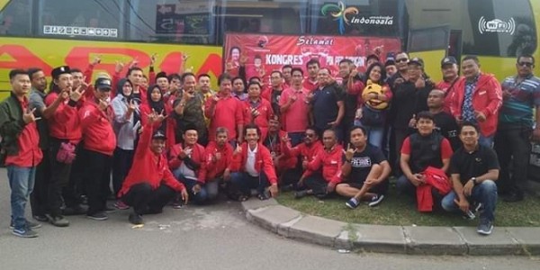 Hadiri Kongres V di Bali, PDIP Kabupaten Bekasi Bawa 60 Pengurus