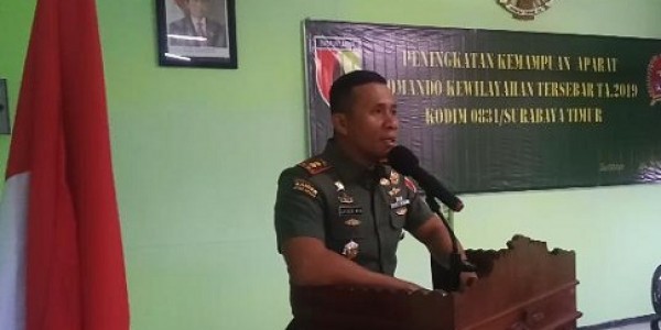 Dandim La Ode Minta Prajurit Tingkatkan Kemampuan
