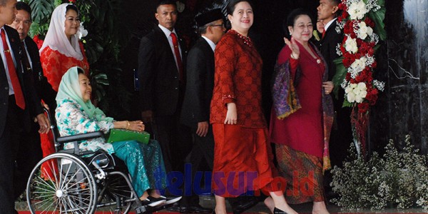 Megawati Dan Sinta Nuriyah Hadiri Sidang Tahunan MPR 2019