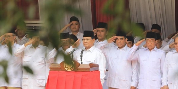 Prabowo: Pemindahan Ibu Kota Perjuangan Gerindra Sejak Lama