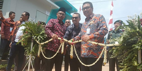 Booster Kapasitas 2000 m3 Diresmikan, Dirut PDAM TB Ajak Masyarakat Menyambung