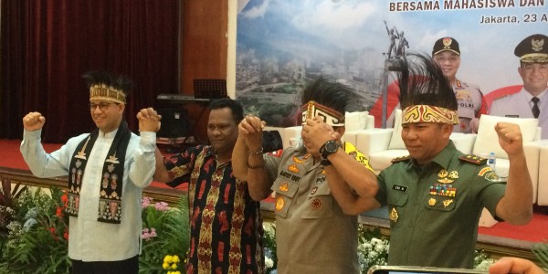 Pangdam dan Kapolda Metro Jamin Keamanan Mahasiswa Papua di Jakarta