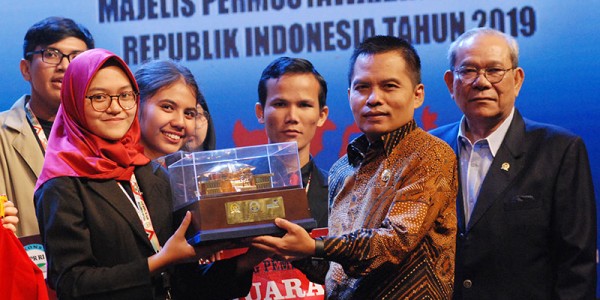 Debat Konstitusi MPR 2019 , Universitas Sumatera Utara Juara Pertama