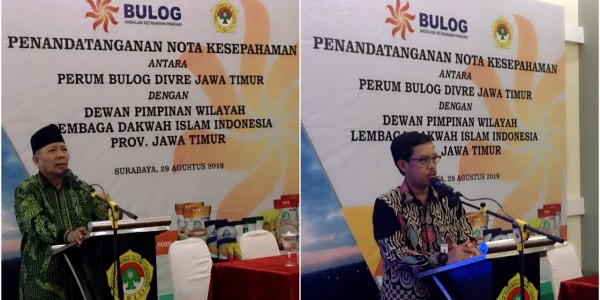 Anyar! Pondok Pesantren Binaan LDII Jatim jadi Tempat Pemasaran Produk Bulog