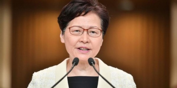 Pemimpin Hong Kong Carrie Lam Bantah Ingin Mundur