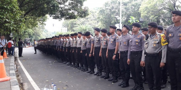 Indonesia Vs Malaysia, 11 Ribu Personel TNI-Polri Disiagakan