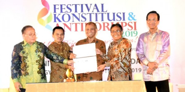Ma'ruf Cahyono :Konstitusi Terkait Erat Dengan Antikorupsi