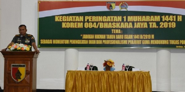 Korem Bhaskara Jaya Gelar Peringatan 1 Muharram