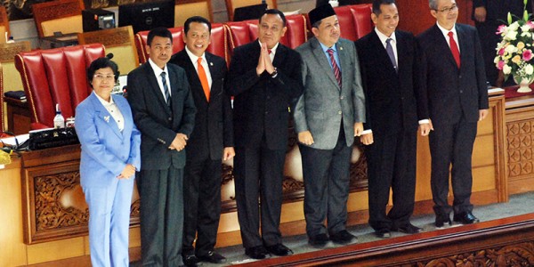 Lima Pimpinan KPK 2019-2023 Terpilih