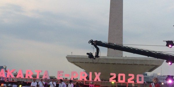 Monas Jadi Tempat Balap Formula E