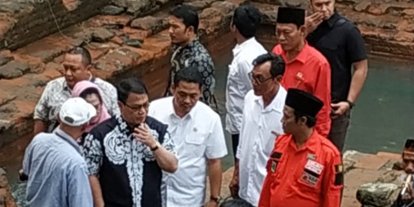 Ahmad Basarah : Pemerintah Lestarikan Situs Sumberbeji Jadi Cagar Budaya
