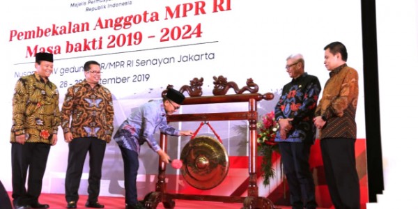 Anggota DPR Dan DPD RI Terpilih 2019-2024 Ikuti Pembekalan Empat Pilar MPR
