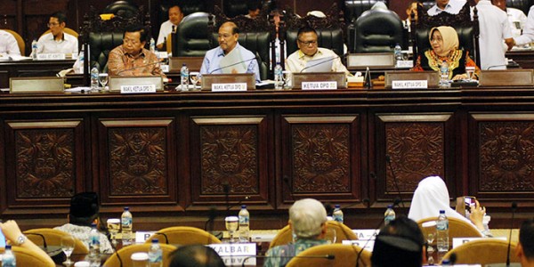 Penutupan  SIdang Paripurna DPD RI Periode 2014-2019