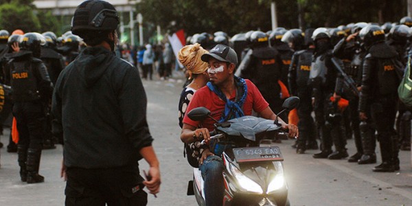 Terobos Aksi Unjuk Rasa