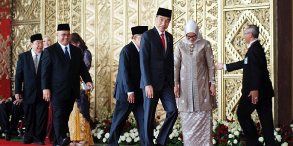 Presiden Hadiri Pelantikan Anggota DPR,DPD dan MPR RI Periode 2019-2024.