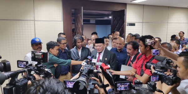 La Nyalla Sah Ketua DPD RI 2019-2024