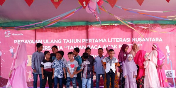 Sekda Lamongan Membuka Perayaan Ulang Tahun Literasi Nusantara yang Pertama