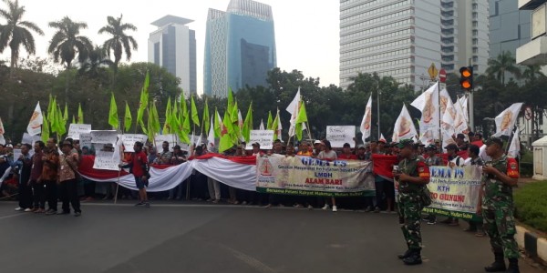 Petani Demo Jokowi, Minta Perbaiki Pelaksanaan IPHPS di Lapangan