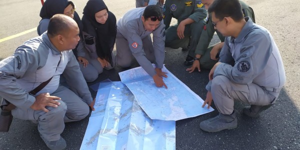 Bakamla RI Gelar Operasi Udara Maritim di Wilayah Tengah dan Timur