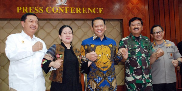Ketua MPR Bambang Soesatyo  : Jelang Pelantikan Presiden Situasi Keamanan Kondusif