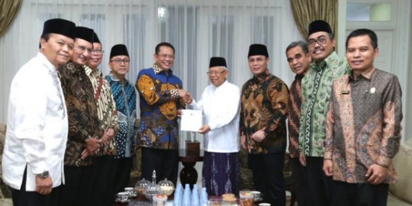 Pimpinan MPR RI Temui Wakil Presiden Terpilih KH. Ma'ruf Amin