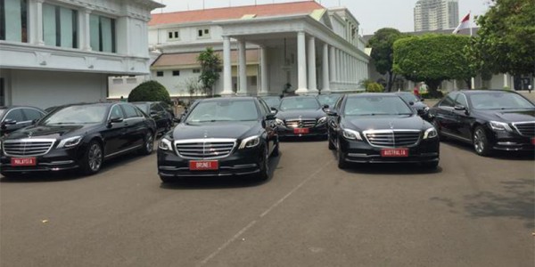 Pelantikan Jokowi, Istana Sewa 18 Mercy untuk Tamu Negara