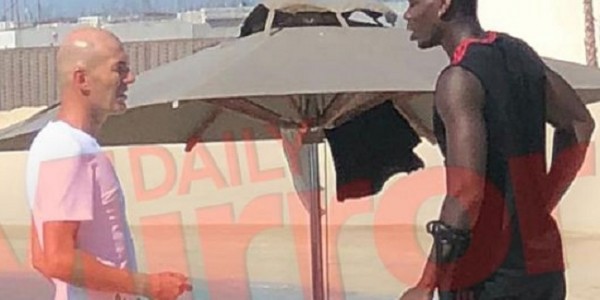 Pogba dan Zidane Terciduk Di Dubai, Jadi Pindah Nih?