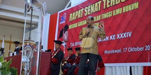 Wakil Ketua DPD Nono Sampono : Gejolak Di Daerah Terjadi Karena Pendidikan Rendah Dan Masalah Ekinomi