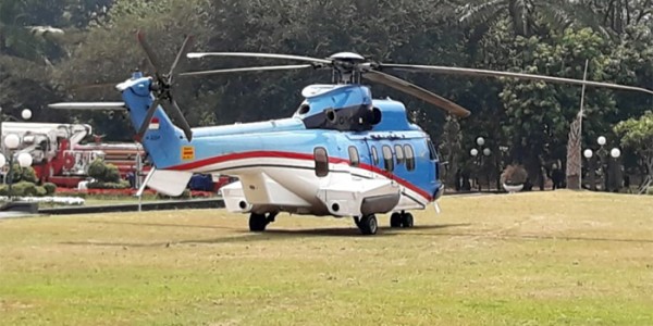 Pelantikan Presiden dan Wapres, Tiga Helikopter TNI AU Disiagakan