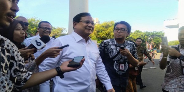 Prabowo: Saya Diminta Jokowi di Bidang Pertahanan