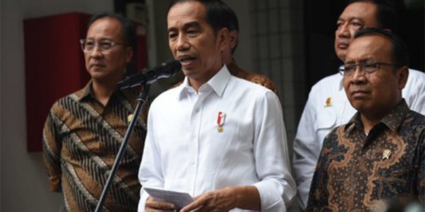 Jokowi Umumkan Susunan Kabinet, Ini Daftarnya