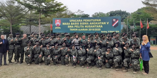 PENUTUPAN MASA BASIS  ANGKATAN V  SMA TARUNA  PELITA NUSANTARA