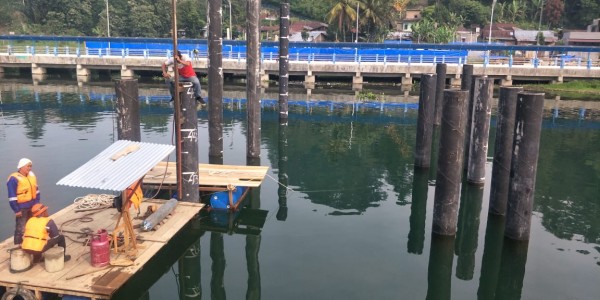 Dana Besar Tapi Pengerjaan Dermaga Proyek Fasilitas Otorita Danau Di Ajibata Lamban