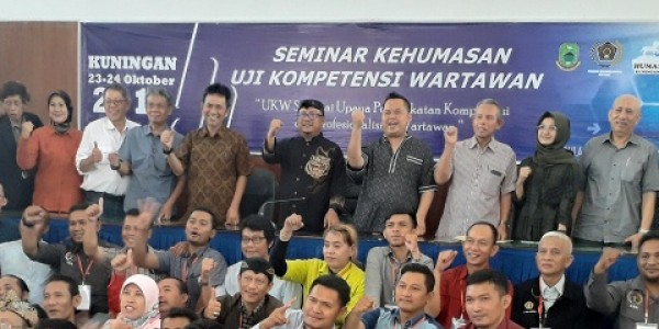 UKW Di Kuningan, Wartawan Dalam Menjalankan Tugas Harus Profesional