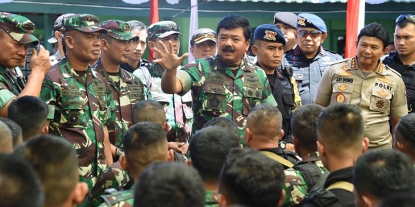 Panglima TNI: Sinergitas TNI - Polri Harus Terus Dipertahankan untuk Jaga NKRI