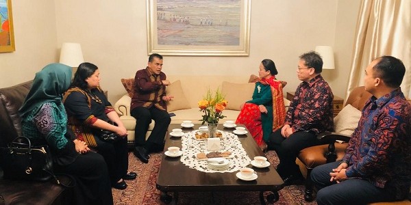 Hadiri Konferensi Keamanan Lintas Negara, Deputi Opslat Bakamla Cs Sambangi Dubes RI Di Polandia