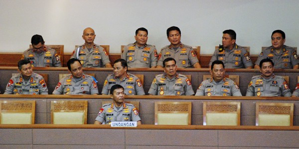Komjen Idham Aziz Di Paripurna DPR