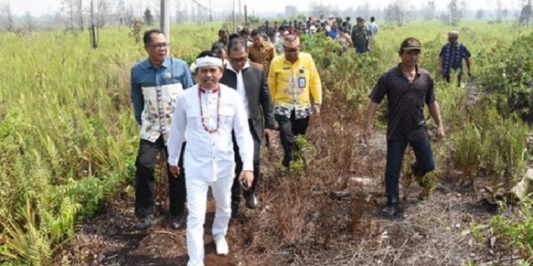 Haa.. Petugas Pemadam Kebakaran Lahan Hanya Diberikan 100 Ribu Perbulan