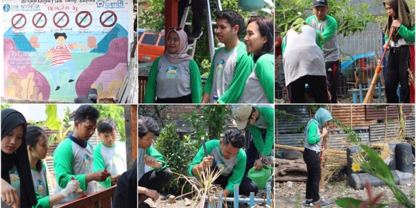 Rawat Lingkungan yang Asri, BI dan GenBI Gelar “Bersih Indonesia” di Kampung Wedoro