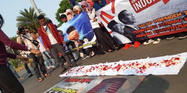Aksi 11-11, ABM: Jangan Paksa-paksa Presiden Terbitkan Perppu KPK 