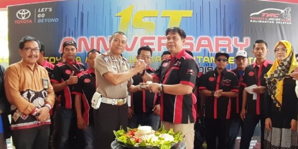 Anggotanya Terus Bertambah, HUT ke-1 TAC Chapter Kalsel Meriah