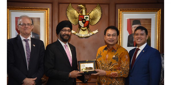 Wakil Ketua DPR RI Terima Kunjungan Parlemen Selandia Baru