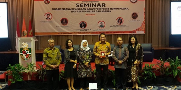 Wakil Ketua DPR RI Dalam Seminar Tindak Pidana Kesusilaan