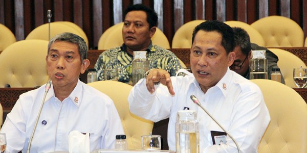 Direktur Utama Perum Bulog Budi Waseso Bahas Program Kerja 2020