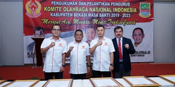 Setelah Vakum Beberapa Tahun, KONI Kabupaten Bekasi Gelar Porkab 2020