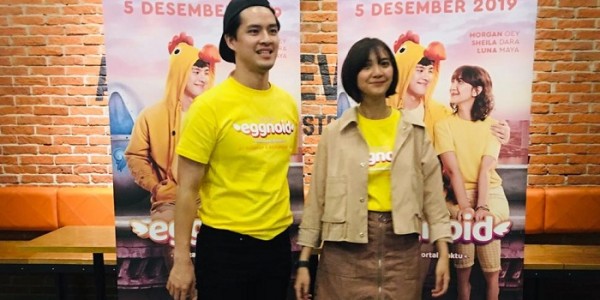 Peran Morgan dan Dara yang Romantis di Film Eggnoid