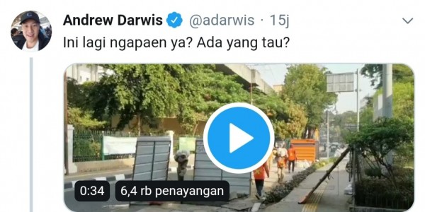 Dinas Bina Marga DKI Jelaskan Video Pekerja Masukkan Karung Pasir ke Duckting 